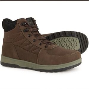 Weatherproof‎ "Stoll Cold" Men's Size 12 Waterproof Insulated Winter Boots Brown